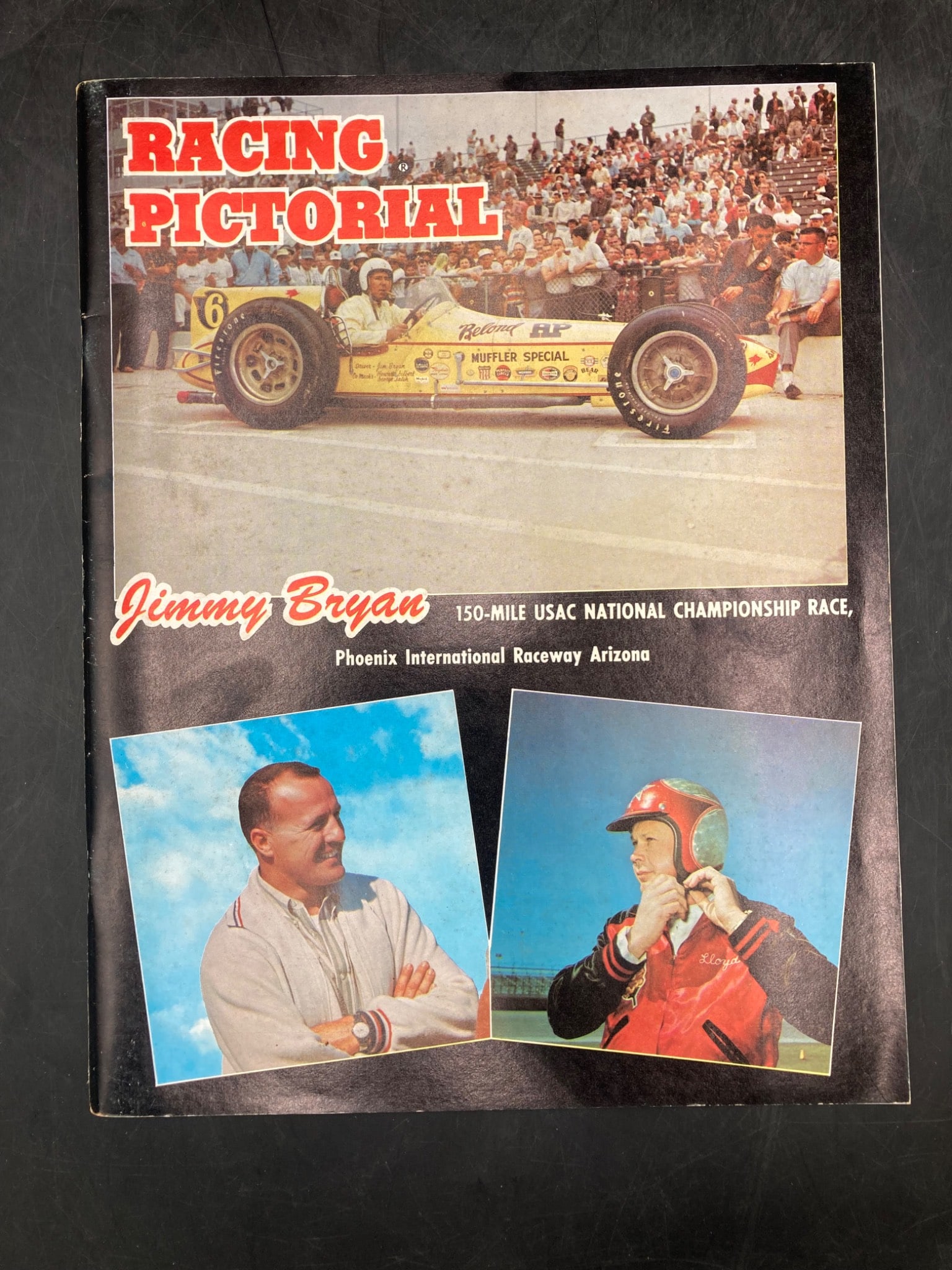Vintage 1964 & 1965 Annual Racing Pictorial Magazine Featuring USAC National Championship (1 of 5)