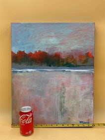 Original Karlene McConnell Signed “Autumn Day" Painting