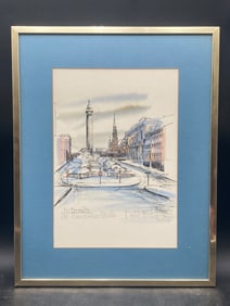 David Michael Signed Limited Edition Mount Vernon Print