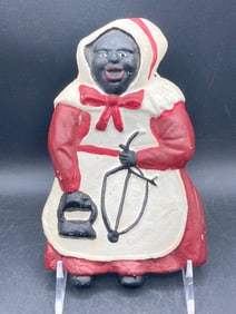 Black Americana Cast Iron Spoon Rest