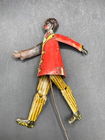 Antique Louis Marx & Co. Charleston Trio Tin Black Americana Toy