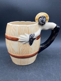 Japanese Black Americana Coffee Mug