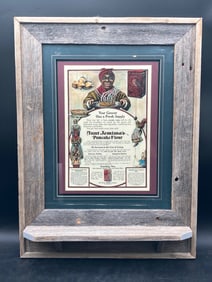Black Americana Pearl Milling Company Advertisement in Barnwood