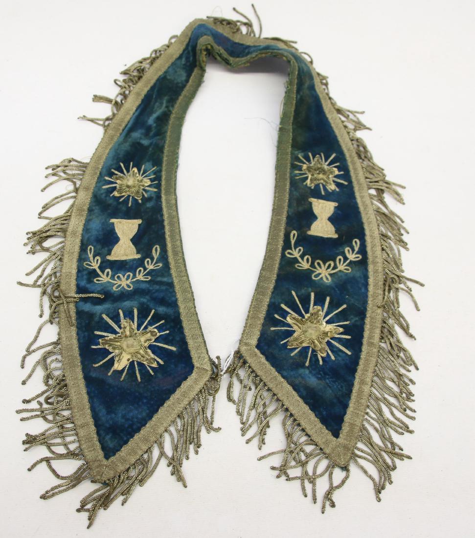 FANCY ANTIQUE MASONIC VEST