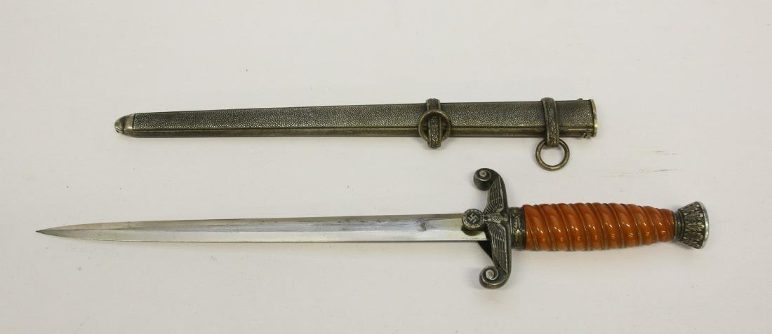 GERMAN NAZI WWII ARMY DAGGER: MFG. ALCOSO, SOLINGEN