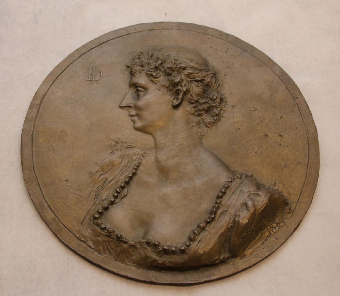 BRONZE WALL PLAQUE (1 of 4)