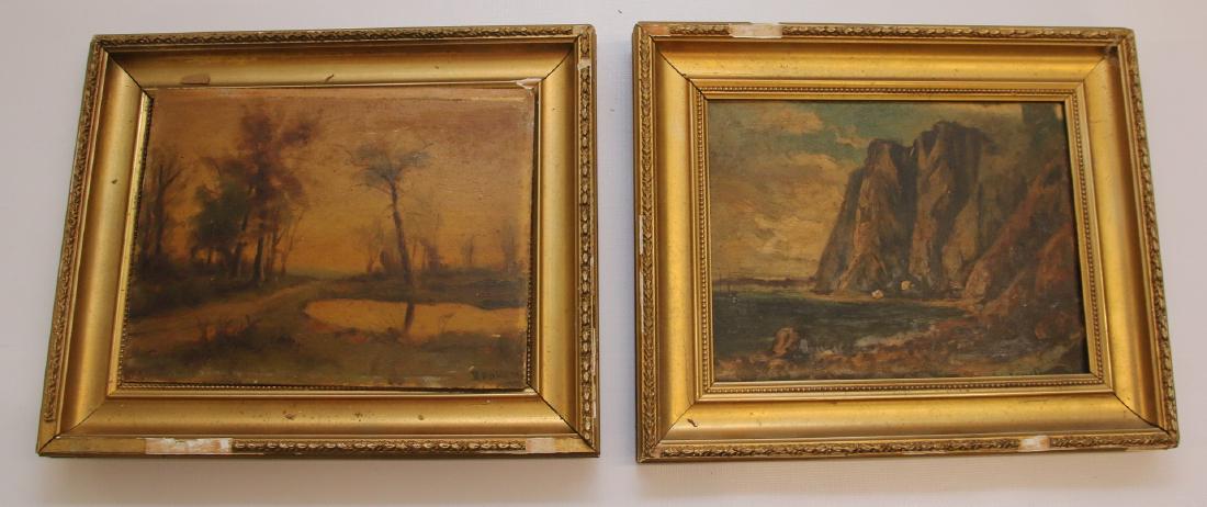 PR. OF SMALL OIL ON BOARDS (1 of 5)