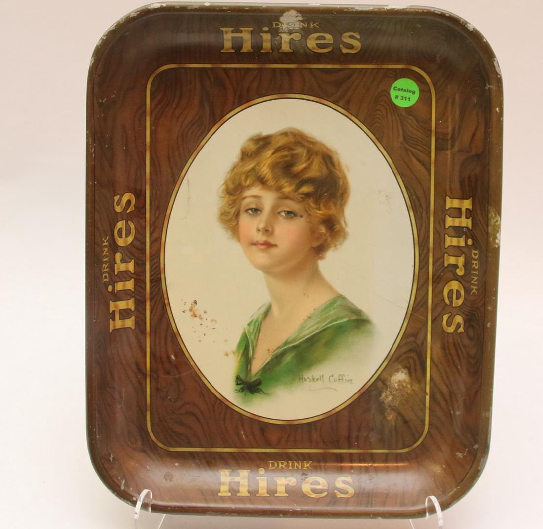 HIRES ROOT BEER ADV. TRAY (1 of 2)