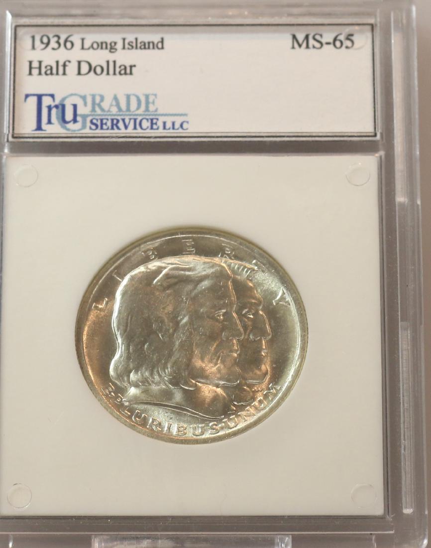 1936 LONG ISLAND HALF DOLLAR (1 of 3)