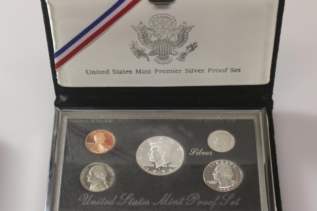 1996 U.S. MINT PREMIER SILVER PROOF SET (1 of 2)