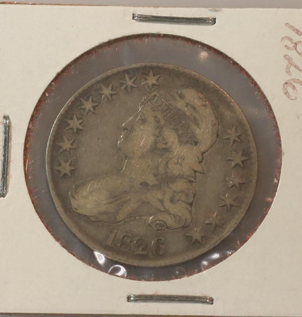 1826 CAP BUST HALF DOLLAR: 1826 CAP BUST HALF DOLLAR