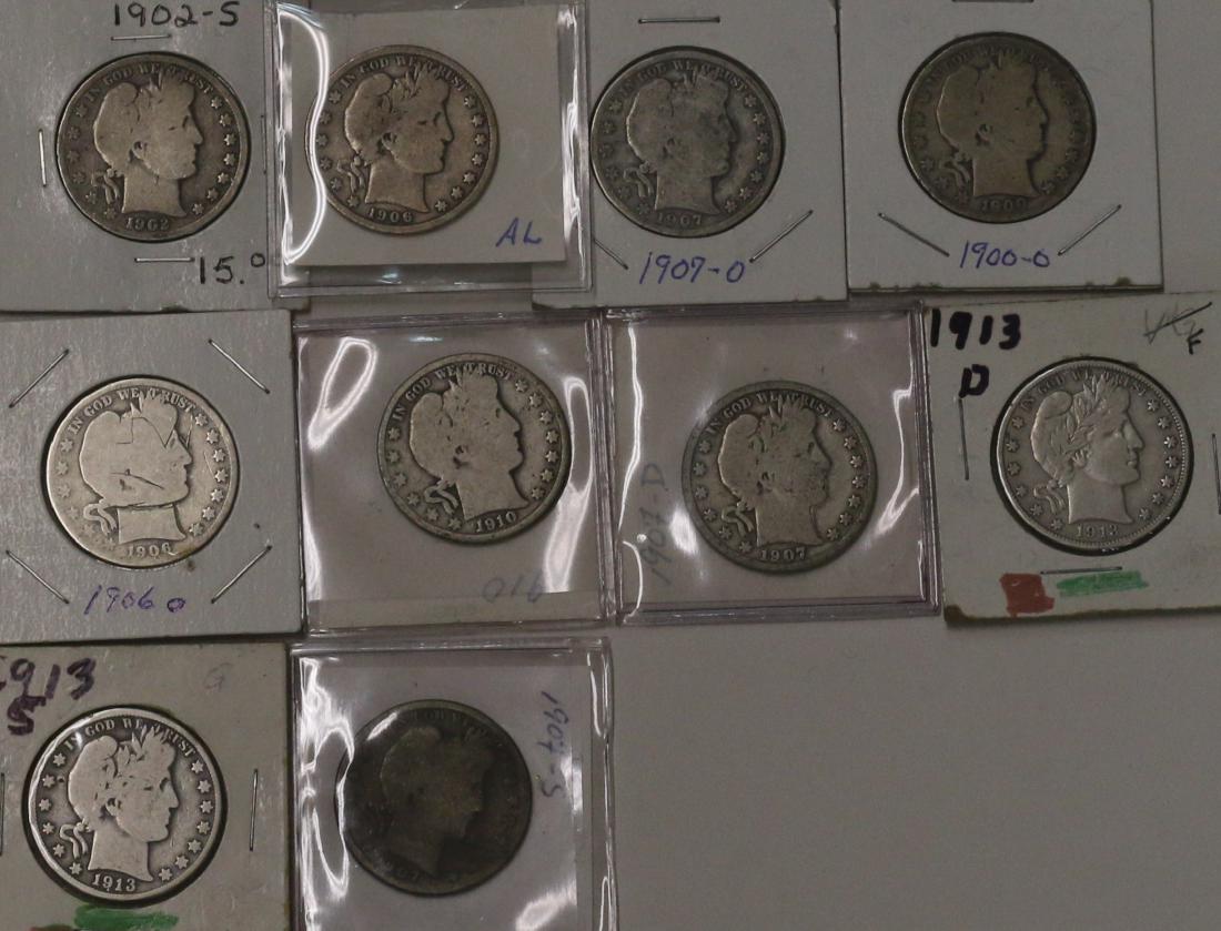 BARBER HALF DOLLAR LOT (1 of 2)