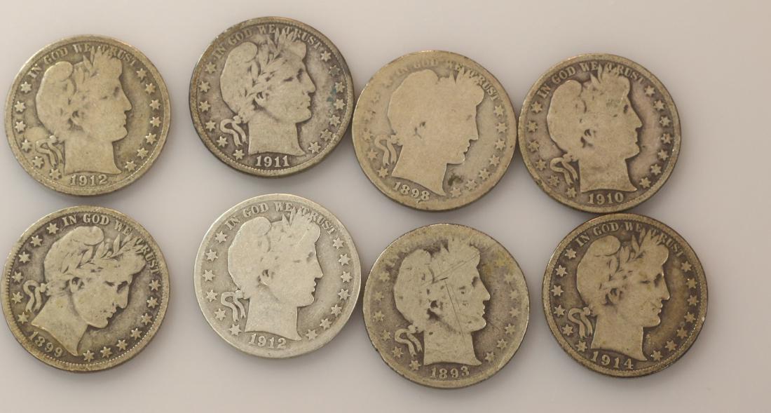 BARBER HALF DOLLAR LOT (1 of 2)