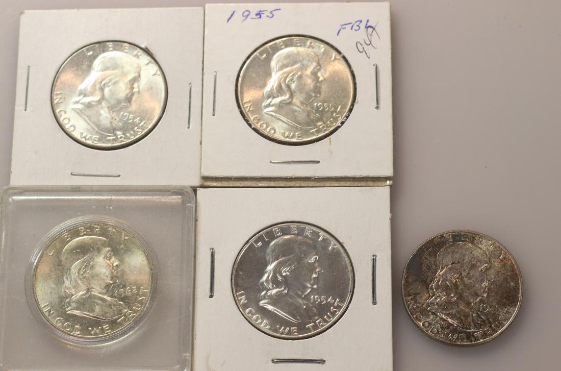 FRANKLIN HALF DOLLAR LOT (1 of 2)