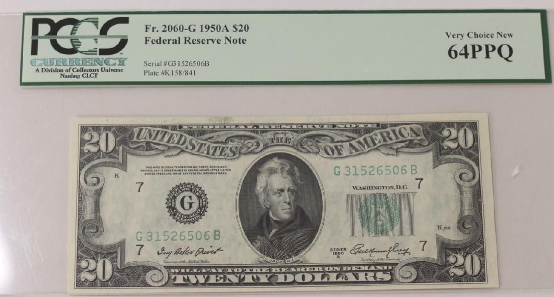 $20.00 FEDERAL RESERVE NOTE (1 of 2)