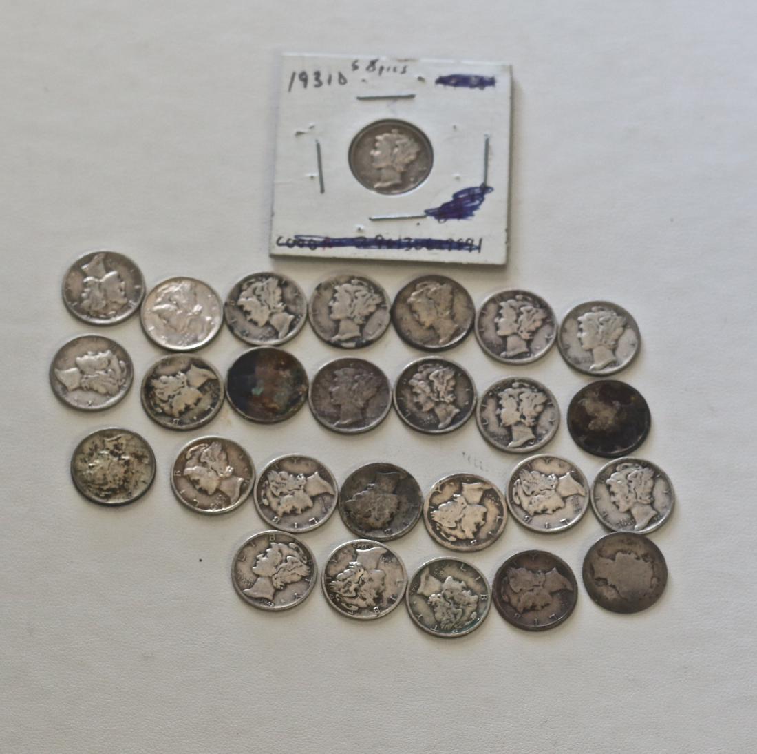 MERCURY DIME LOT (1 of 2)