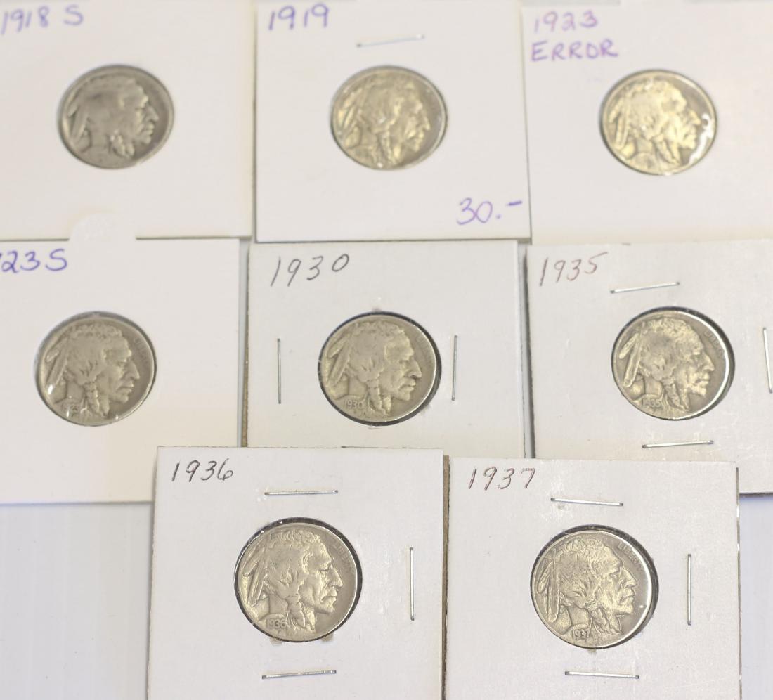 BUFFALO NICKEL LOT (1 of 2)