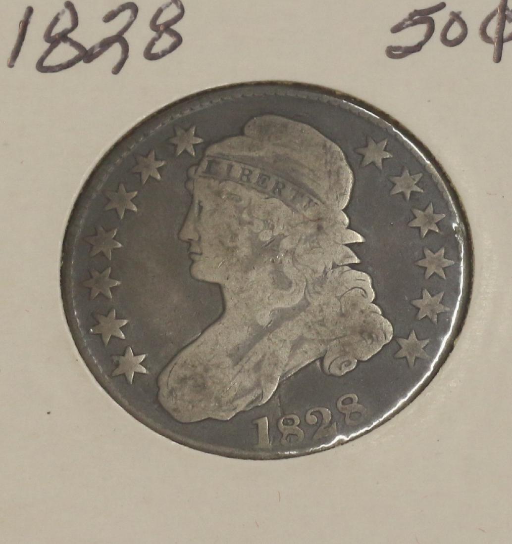 1828 BUST HALF DOLLAR (1 of 2)