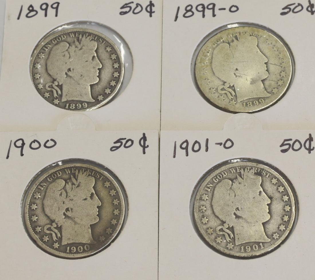 BARBER HALF DOLLAR LOT (1 of 2)