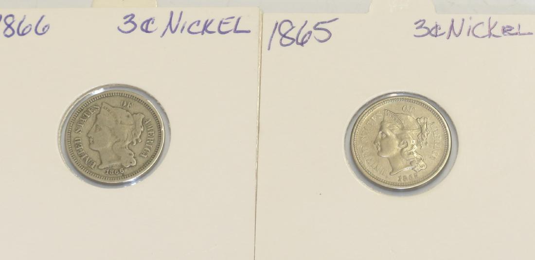 3 CENT NICKEL LOT (1 of 2)