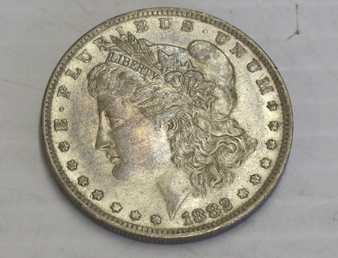 1882 O/S MORGAN DOLLAR (1 of 2)