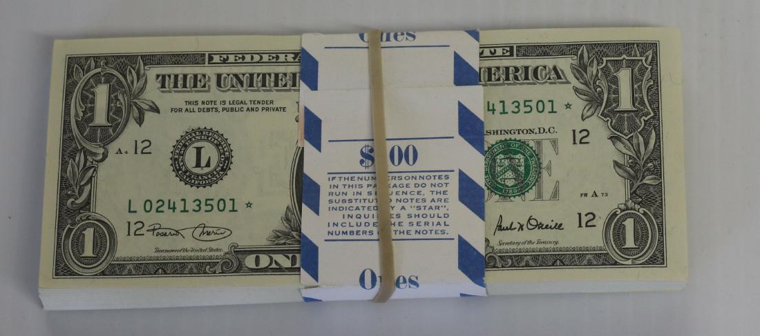$100 FACE VALUE OF STAR NOTES: $100 FACE VALUE OF STAR NOTES ALL SEQUENTIAL SERIAL NUMBERS