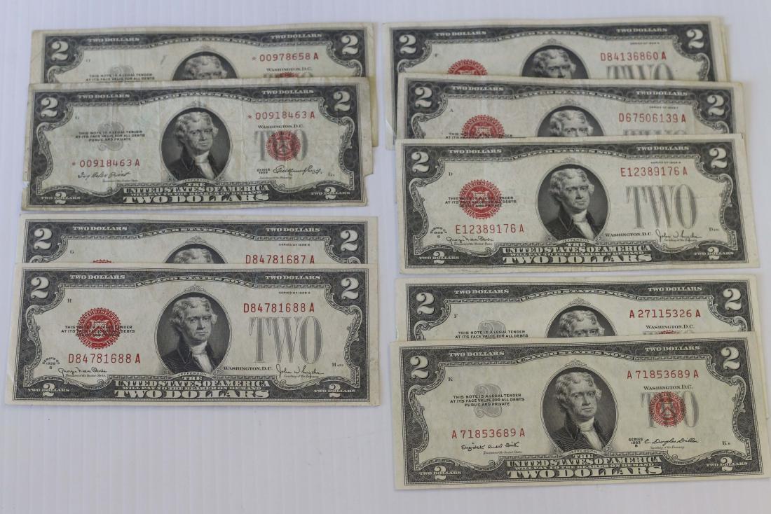 (8) $2.00 RED SEAL NOTES (1 of 2)