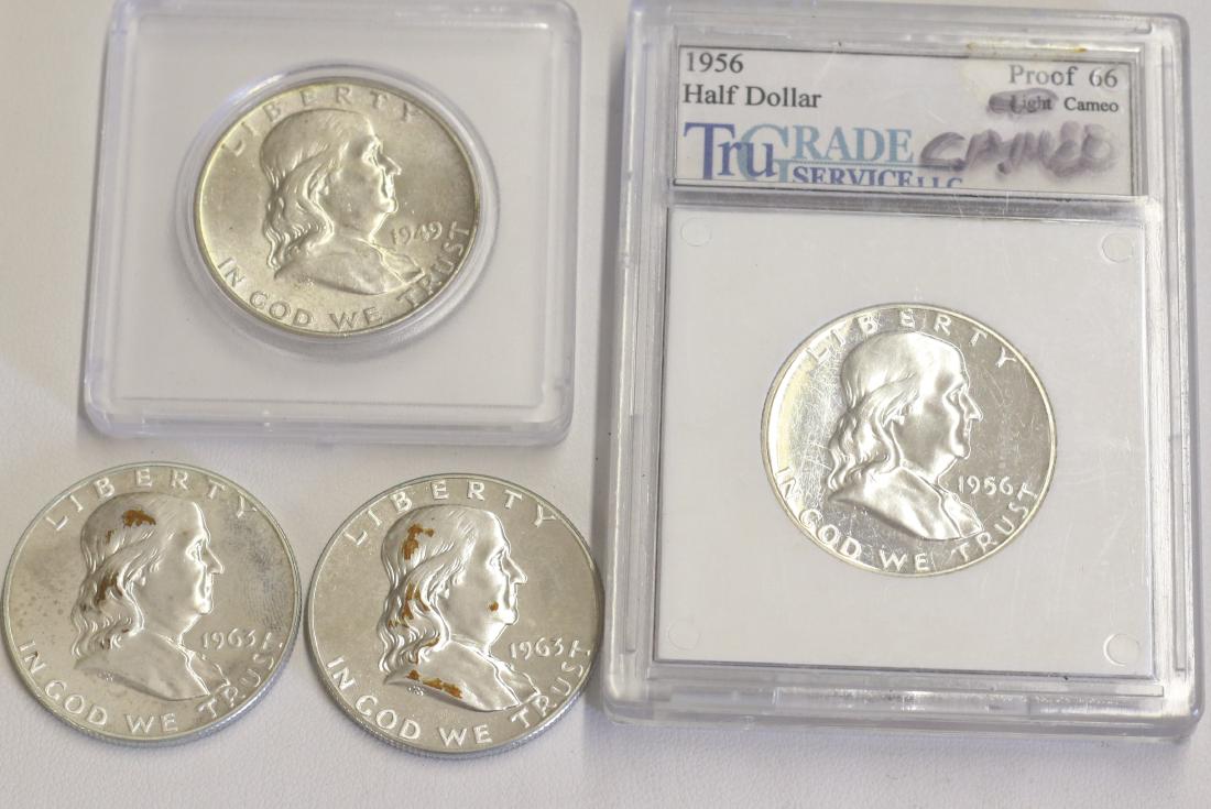 FRANKLIN HALF DOLLAR LOT (1 of 2)