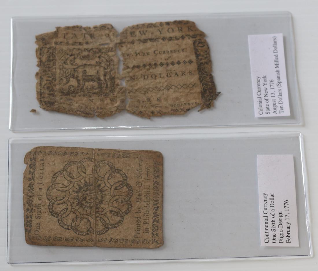 COLONIAL CURRENCY LOT (1 of 2)