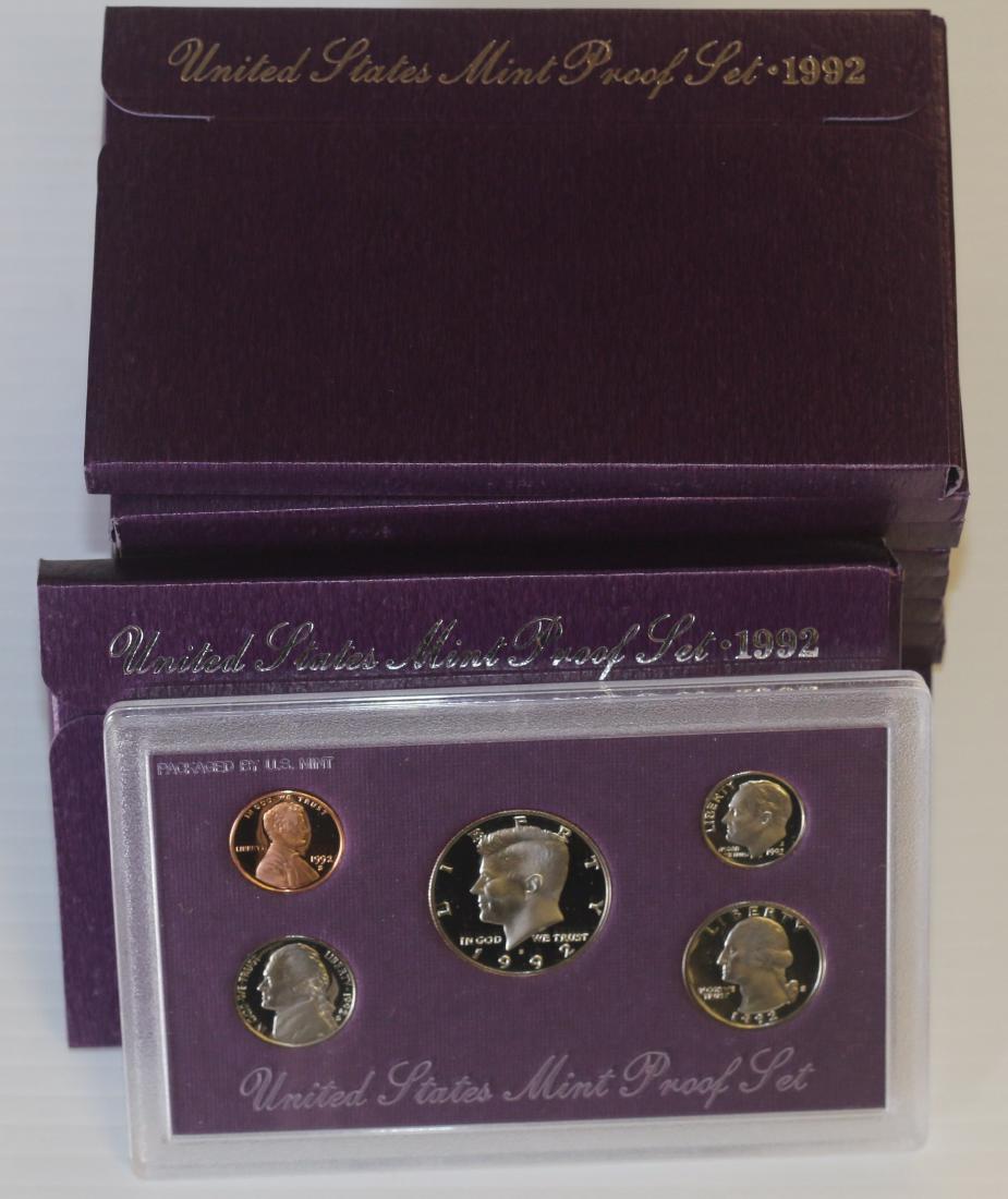 10 - 1992 MINT PROOF SETS (1 of 1)