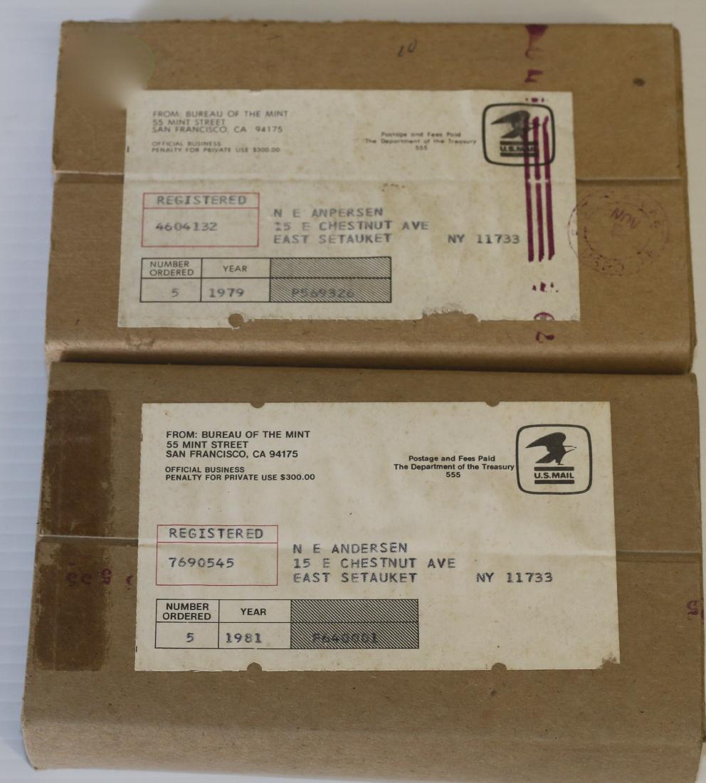 LOT OF MINT PROOF SETS (1 of 1)