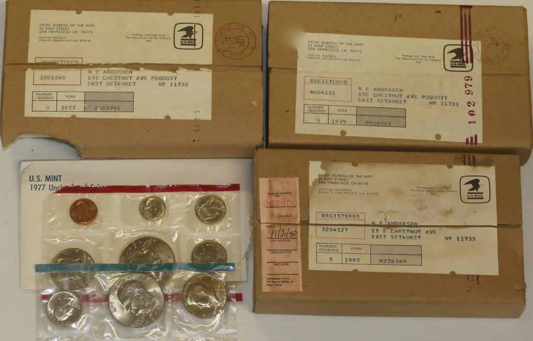 LOT OF MINT PROOF SETS (1 of 1)