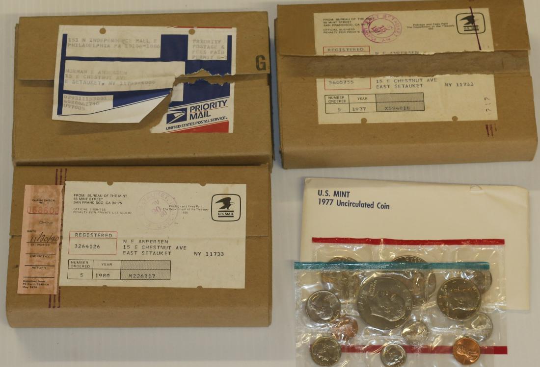 LOT OF MINT PROOF SETS (1 of 1)