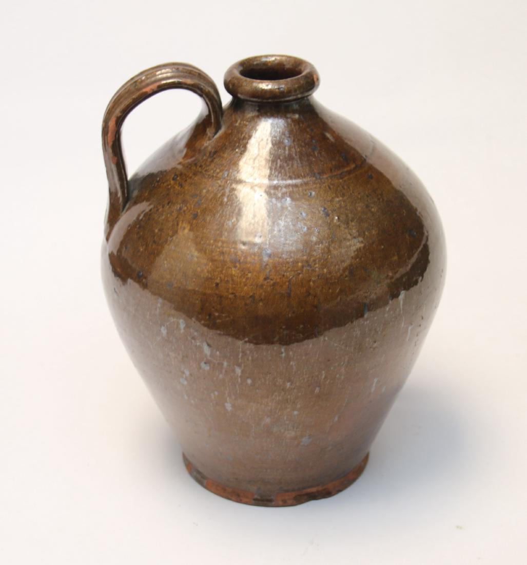 EARLY REDWARE JUG (1 of 3)