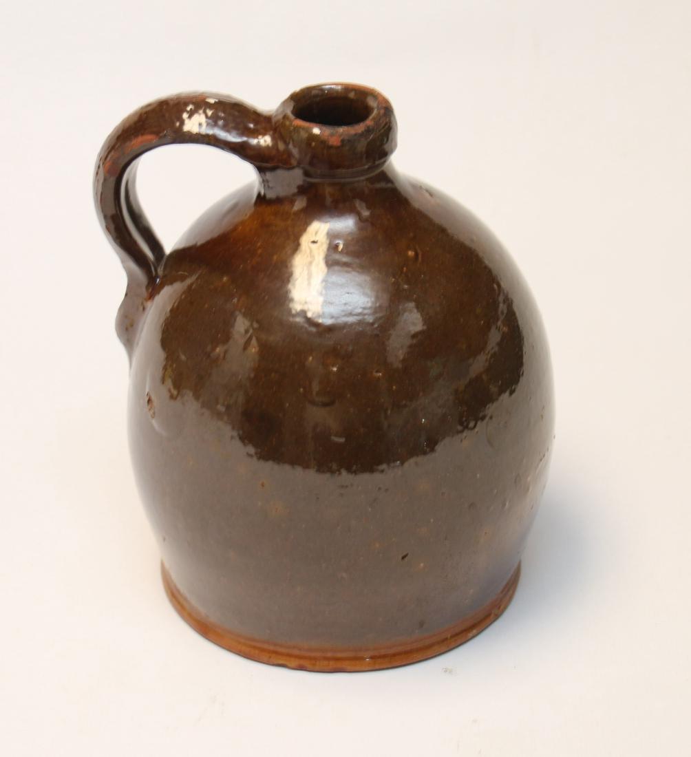 19TH CENTURY REDWARE JUG (1 of 3)