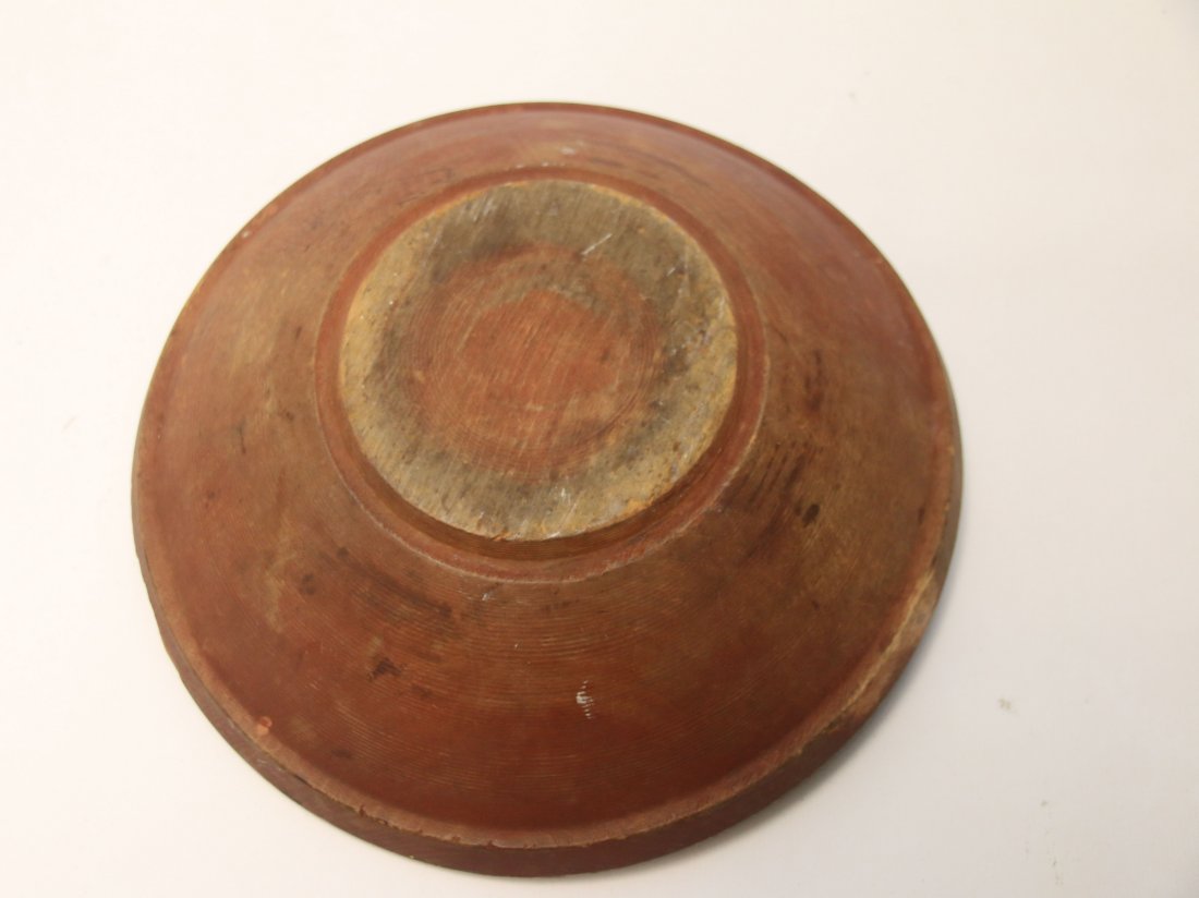 EARLY WOODEN BOWL (1 of 2)