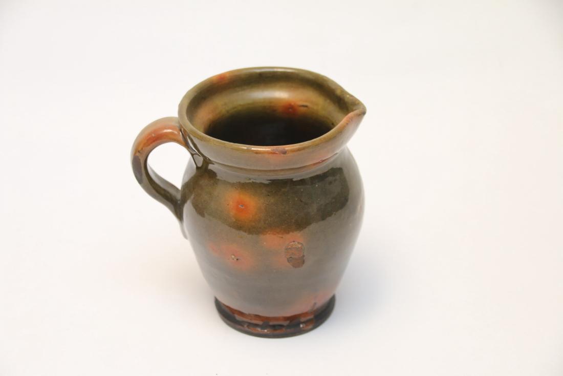 EARLY REDWARE PITCHER (1 of 3)