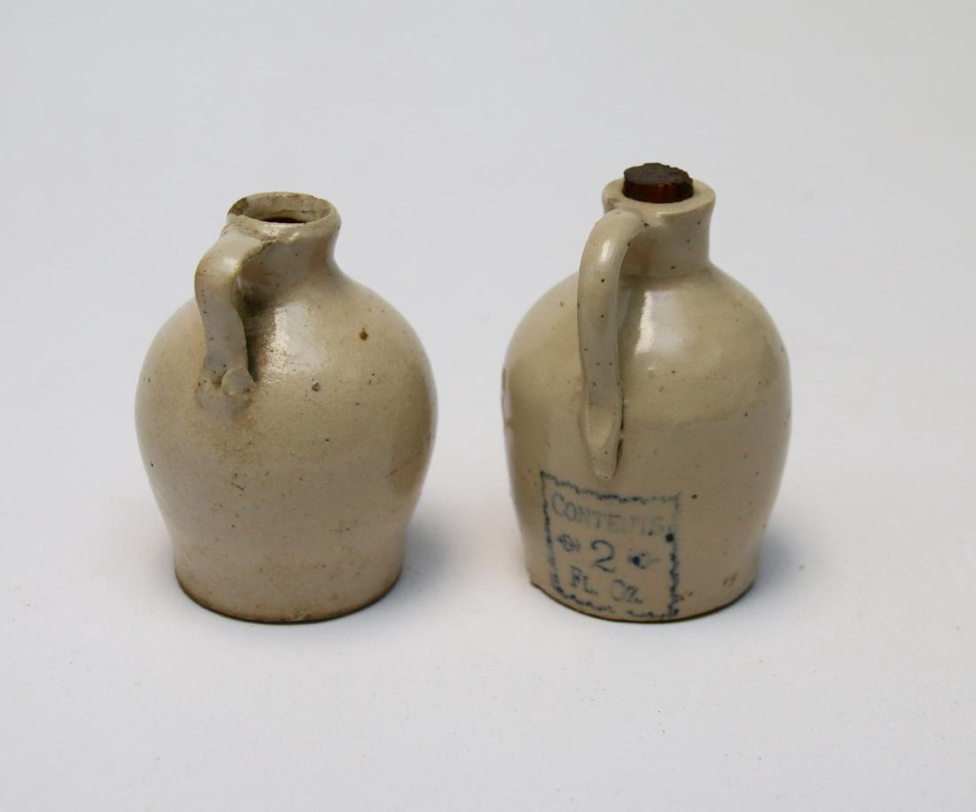 PR. OF STONEWARE MINIATURE JUGS (1 of 3)