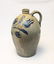BLUE DECORATED STONEWARE JUG - 3