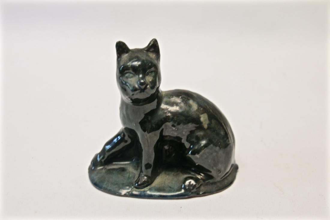 REDWARE CAT FIGURE (1 of 3)