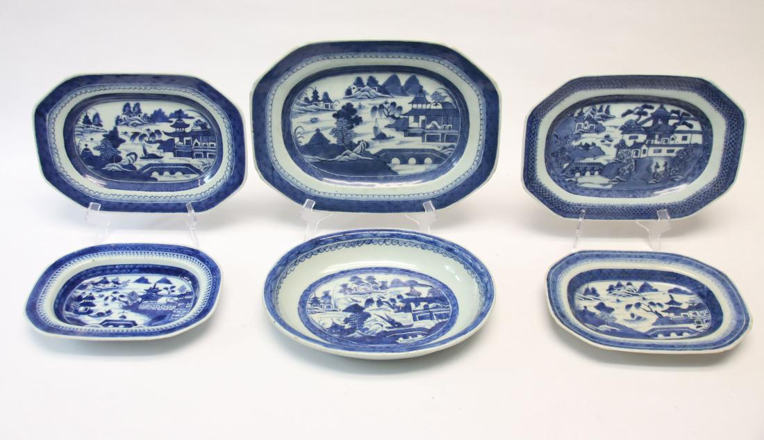 19TH CENTURY CHINESE EXPORT CANTON LOT (1 of 2)