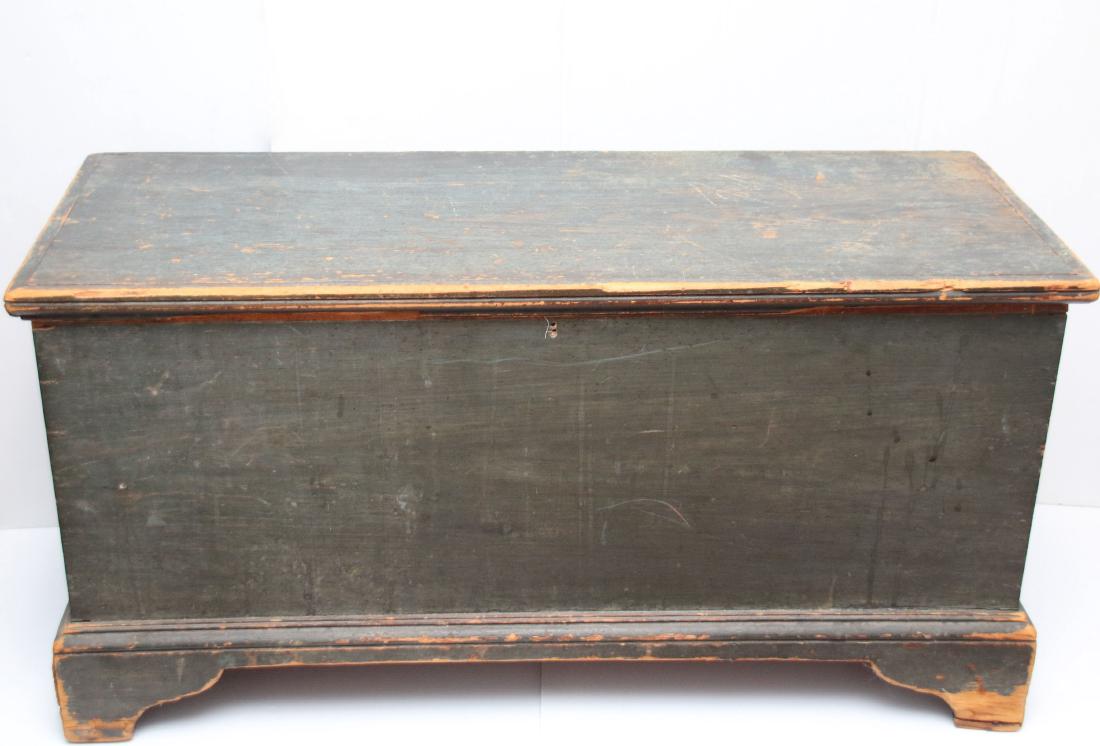 EARLY PAINTED BLANKET CHEST (1 of 4)