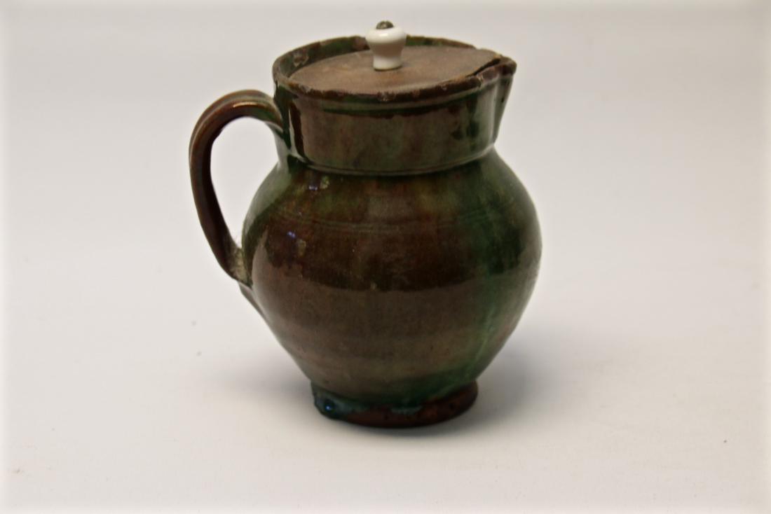 REDWARE PITCHER (1 of 3)