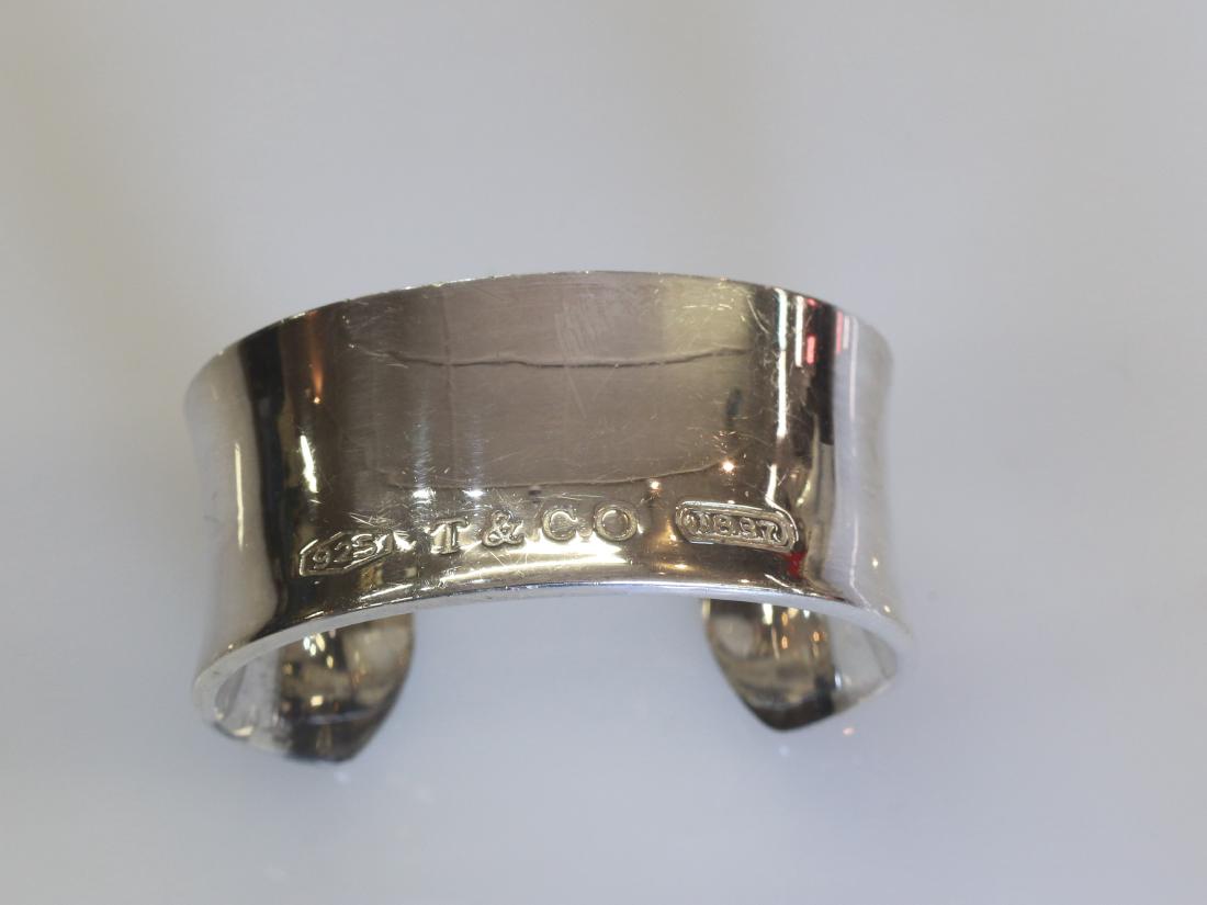 TIFFANY & CO. STERLING CUFF BRACELET (1 of 3)