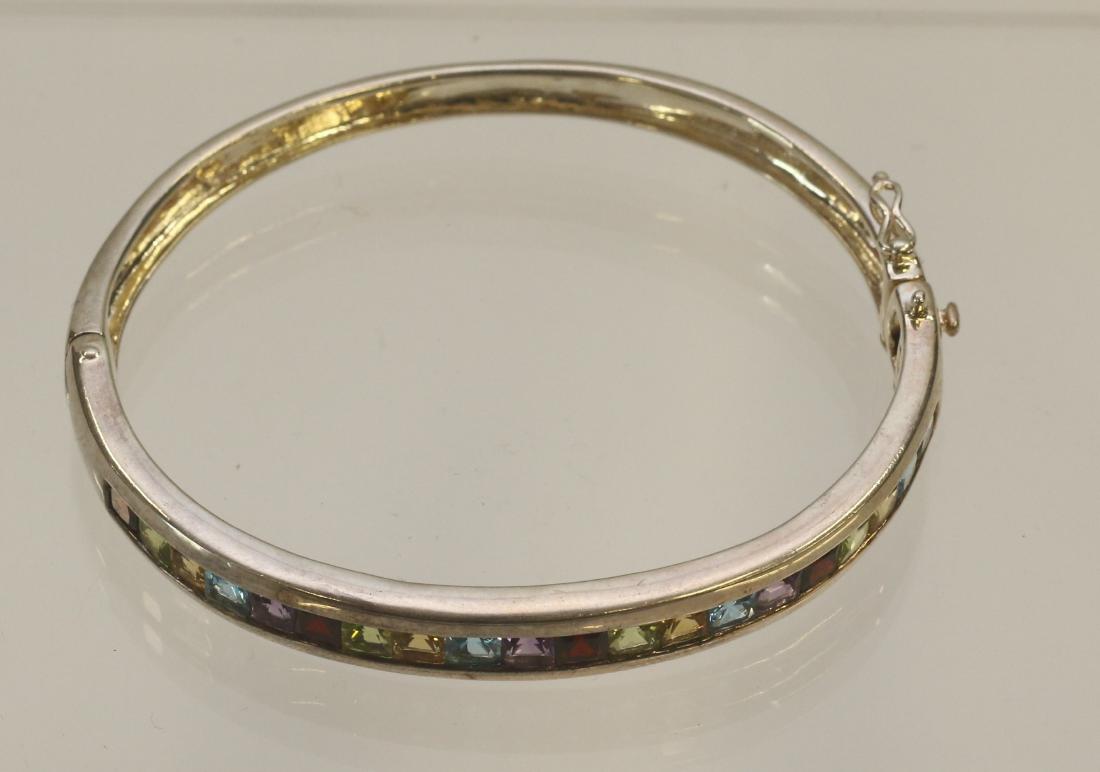 STERLING SILVER HINGED BENGAL: .72 OZT