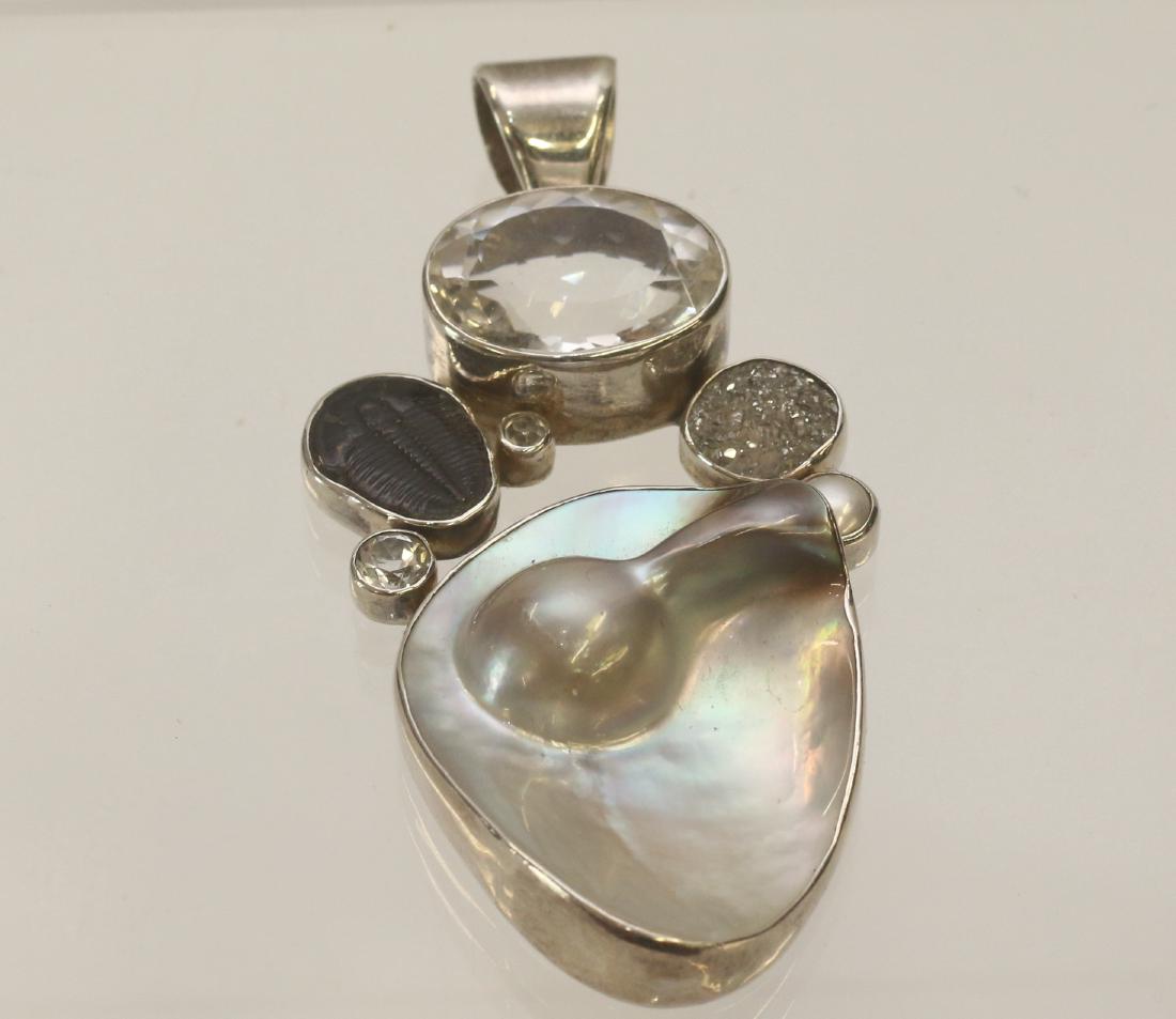 STERLING SILVER "STARBORN" PENDANT (1 of 2)