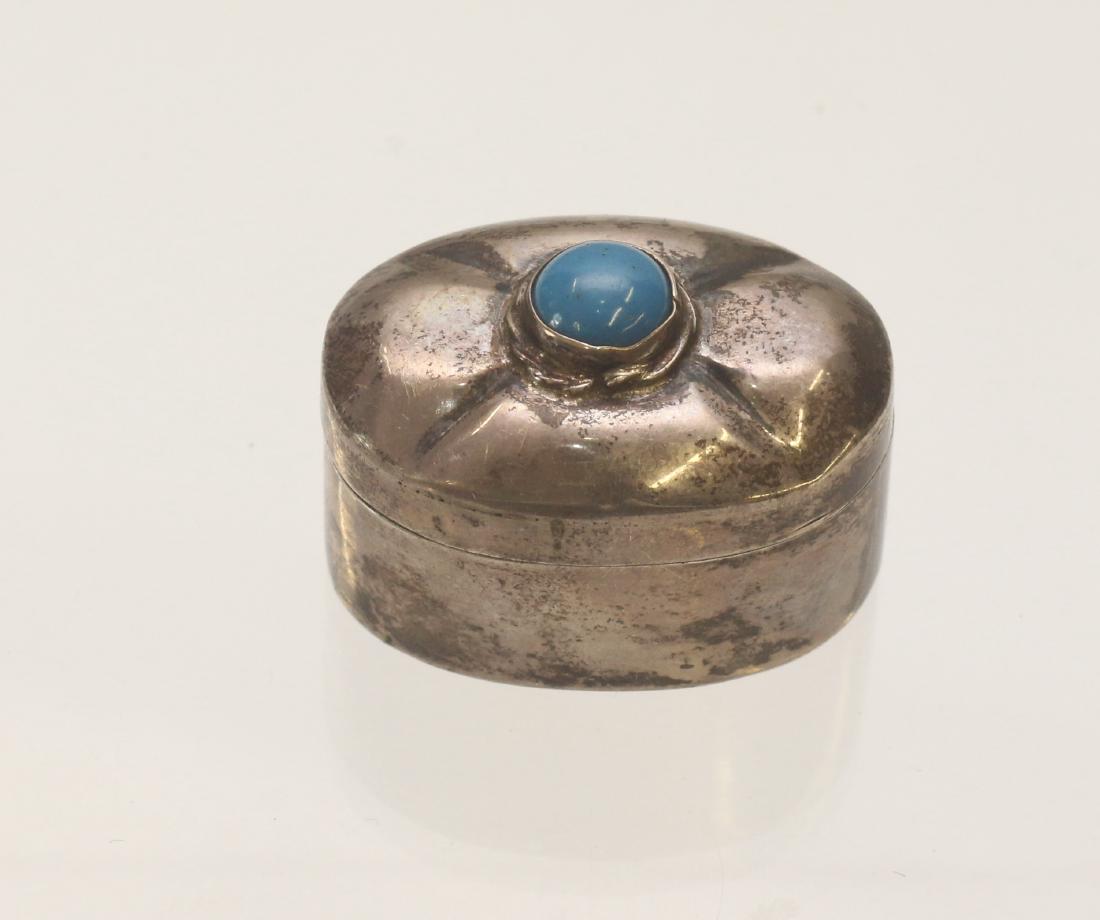 STERLING SILVER PILL BOX (1 of 3)