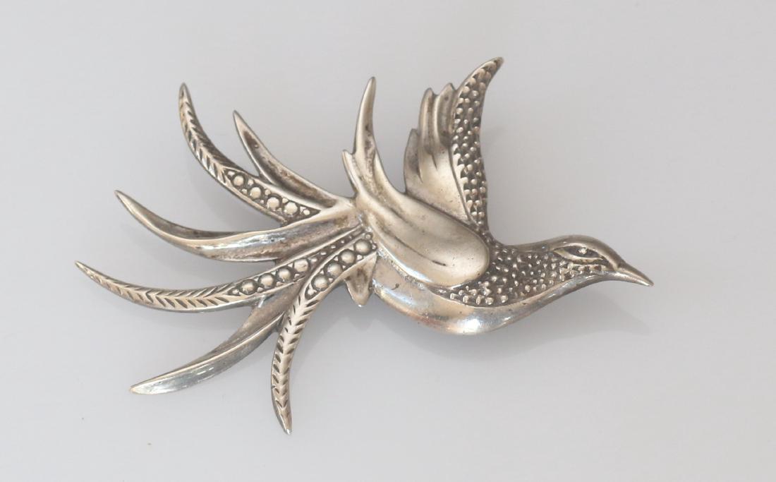 STERLING SILVER PHOENIX BIRD (1 of 2)