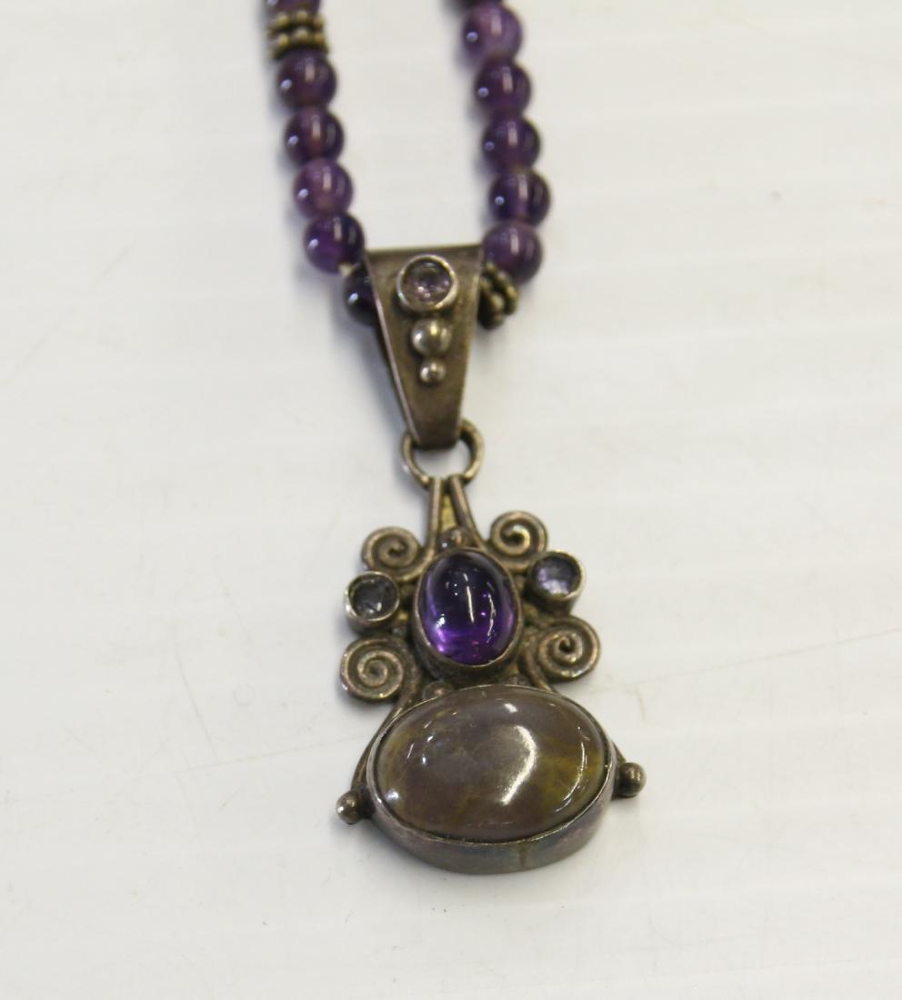 AMETHYST BEADS AND PENDANTS (1 of 3)