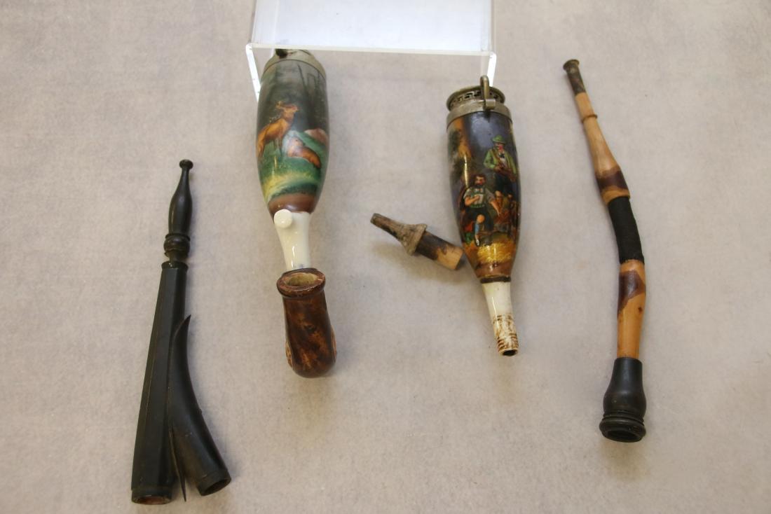 PAIR OF PORCELAIN PIPES (1 of 3)